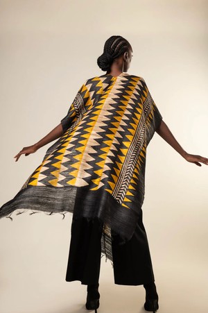 NEW! 3-in-1 Peace Silk Poncho Chevron from JULAHAS