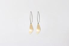 Åland earrings | matte gold via Julia Otilia