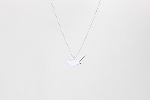 Diving bird necklace silver SALE from Julia Otilia