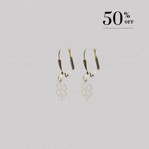 Clover earring gold plated 50% SALE from Julia Otilia