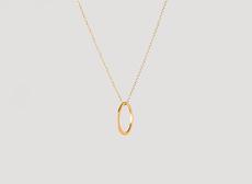 Infinity necklace | gold plated via Julia Otilia