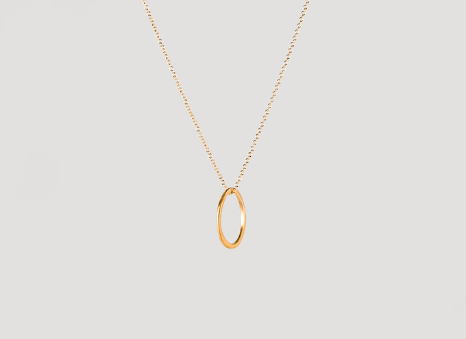 Infinity necklace | gold plated from Julia Otilia