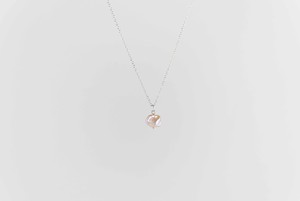 Raw Pearl necklace | silver from Julia Otilia