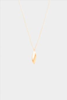 Swirling wind necklace gold plated | B-SELECTION via Julia Otilia