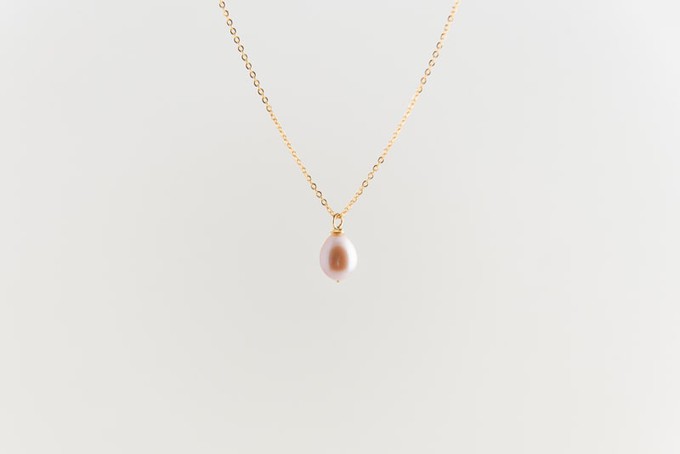 Pure Pearl necklace | gold plated from Julia Otilia