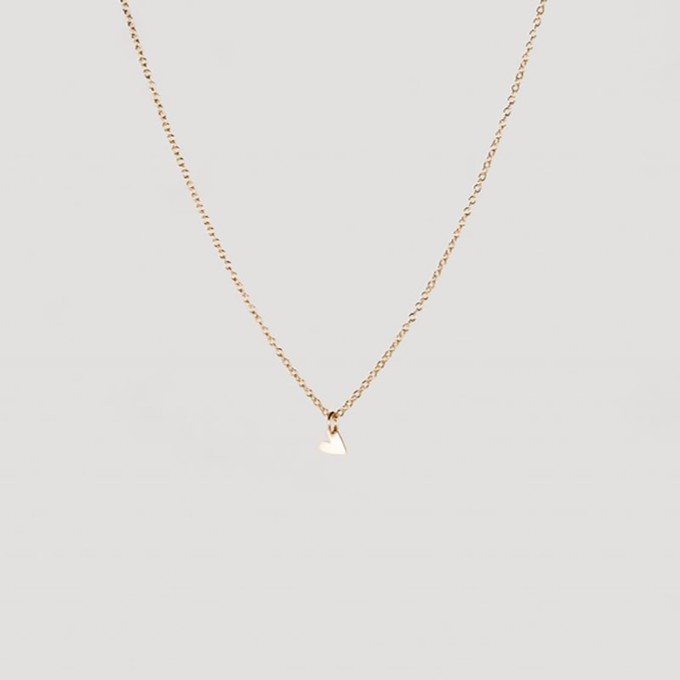 Tiny Heart necklace | gold plated from Julia Otilia