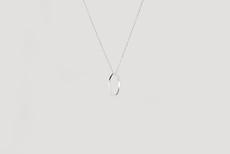 Infinity necklace | matte silver from Julia Otilia