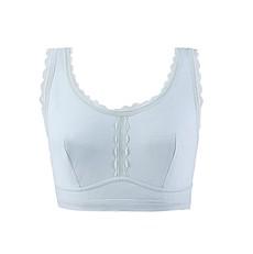 Georgia - Silk Back Support Full Coverage Wireless Organic Cotton Bra via JulieMay Lingerie
