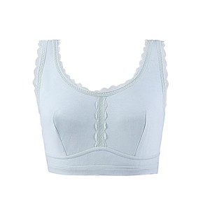 Georgia - Silk Back Support Full Coverage Wireless Organic Cotton Bra from JulieMay Lingerie