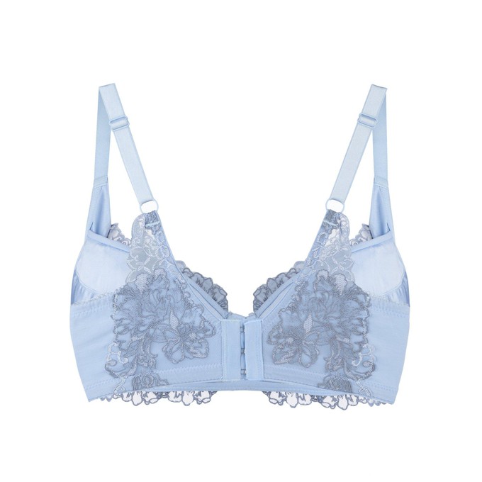 Ashley Embroidery Silk & Organic Cotton Supportive Bra from JulieMay Lingerie