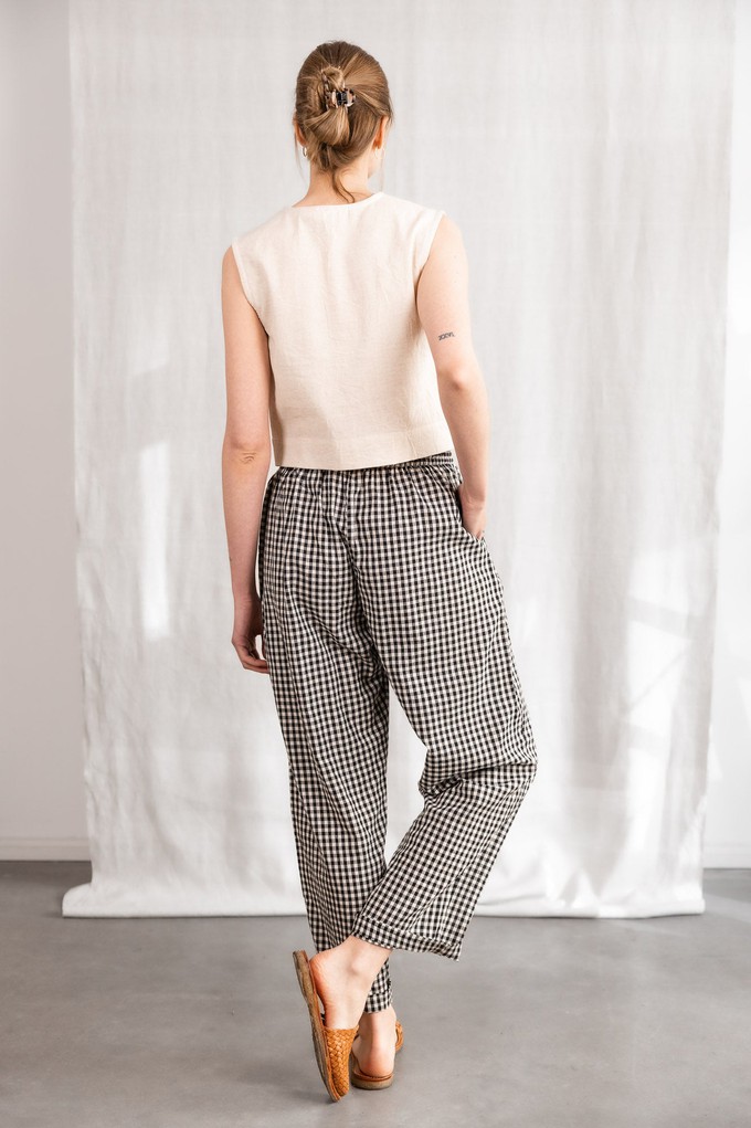 Bio-Baumwoll Hose Jhan Kariert from Jyoti - Fair Works