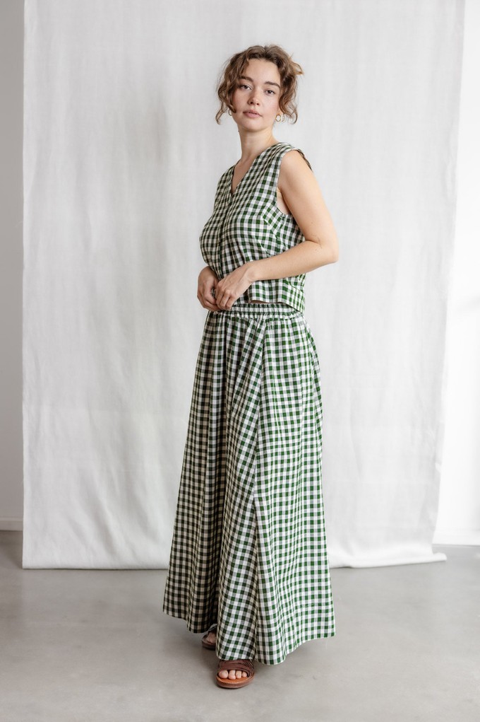 Baumwoll Maxirock Jharna Checks from Jyoti - Fair Works