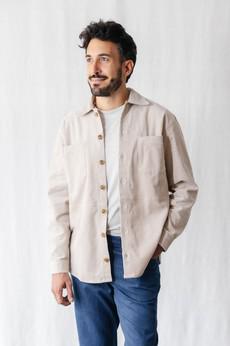 Bio-Baumwollcord Shaket Kalagi Beige via Jyoti - Fair Works