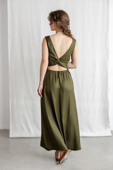 Modal Kleid Khushi Khaki via Jyoti - Fair Works