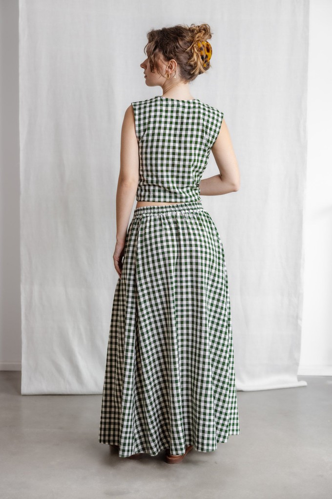 Baumwoll Maxirock Jharna Checks from Jyoti - Fair Works