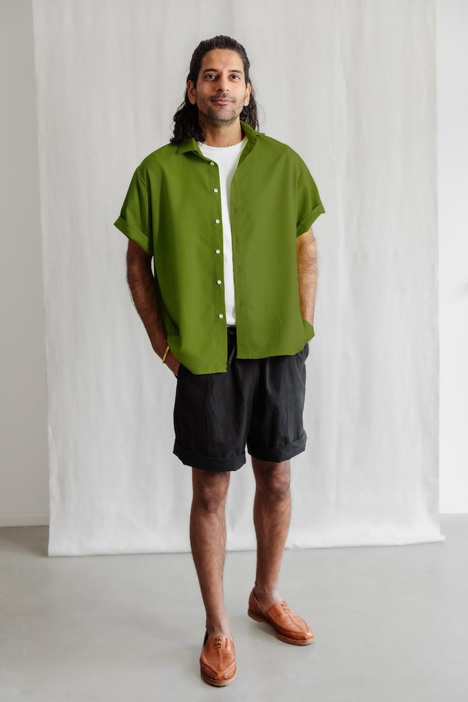 Bio-Baumwoll Shirt Neha Basilikum from Jyoti - Fair Works