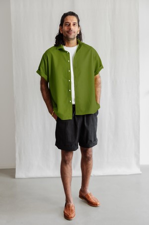 Bio-Baumwoll Shirt Neha Basilikum from Jyoti - Fair Works