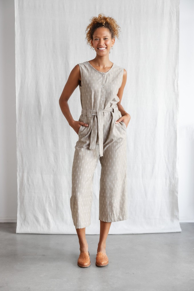 Bio-Baumwoll Jumpsuit Daksha Ikat from Jyoti - Fair Works