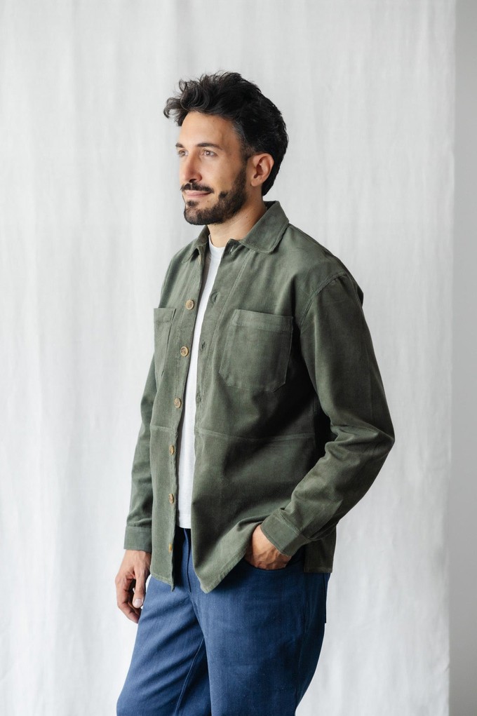 Bio-Baumwollcord Shaket Kalagi Pistazie from Jyoti - Fair Works