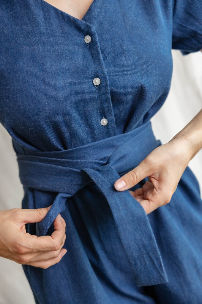 Bio-Baumwoll Jumpsuit Amrita Denim from Jyoti - Fair Works