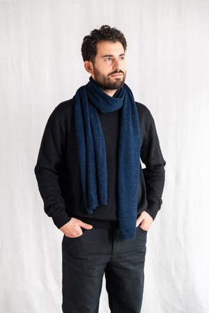 Baby-Alpaka Schal Paracas Navy from Jyoti - Fair Works Baby-Alpaka Schal Paracas Navy from Jyoti - Fair Works