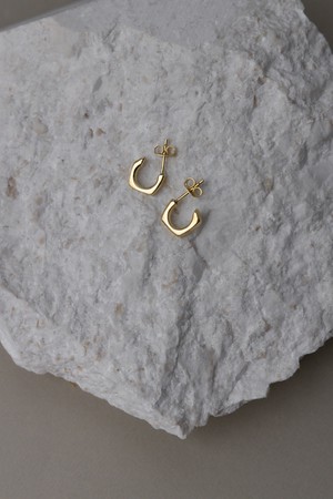 Ohrstecker Maani Messing from Jyoti - Fair Works