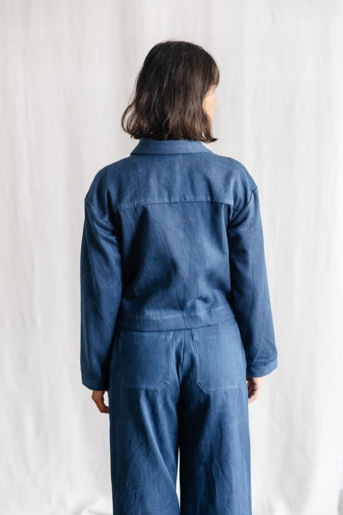 Bio-Baumwolldenim Shacket Mayur Denim from Jyoti - Fair Works