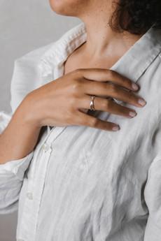 Ring Karana Silber via Jyoti - Fair Works