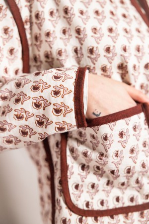 Bio-Baumwoll Wendejacke Dhaarti Blockprint from Jyoti - Fair Works