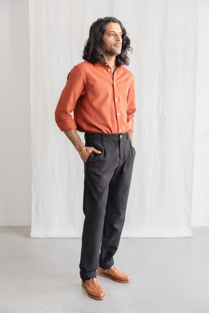 Bio-Baumwoll Hose Sameer Schwarz from Jyoti - Fair Works