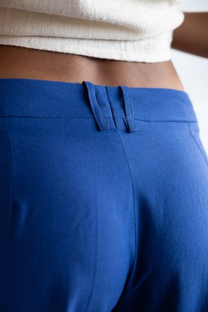 Bio-Baumwoll Hose Meghana Kobaltblau from Jyoti - Fair Works