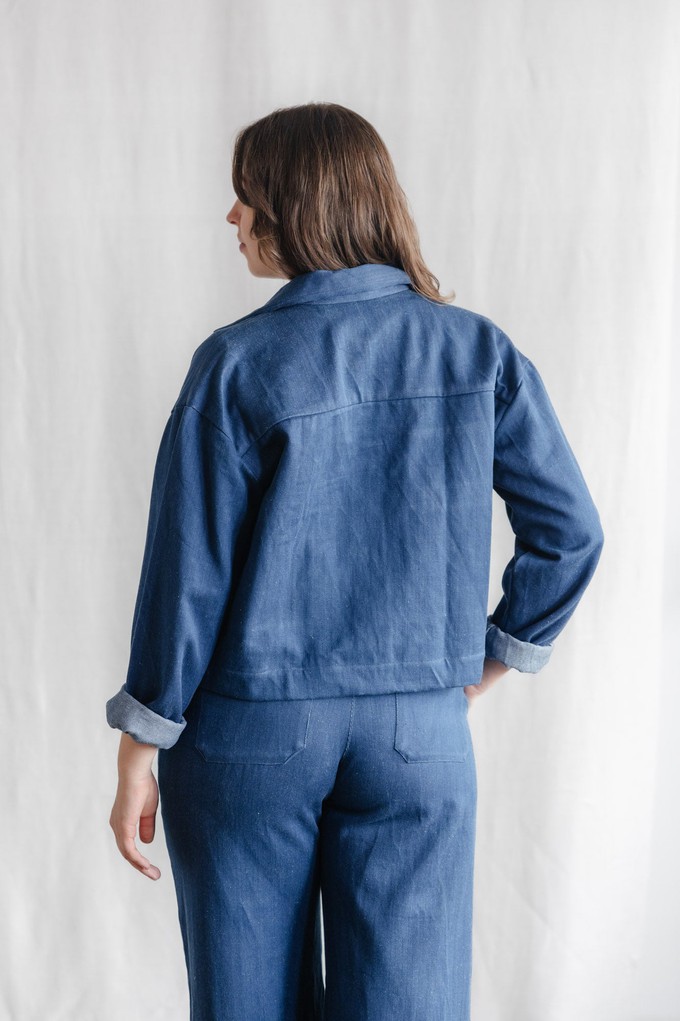 Bio-Baumwolldenim Shacket Mayur Denim from Jyoti - Fair Works
