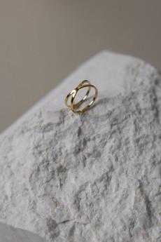 Ring Karana Messing via Jyoti - Fair Works