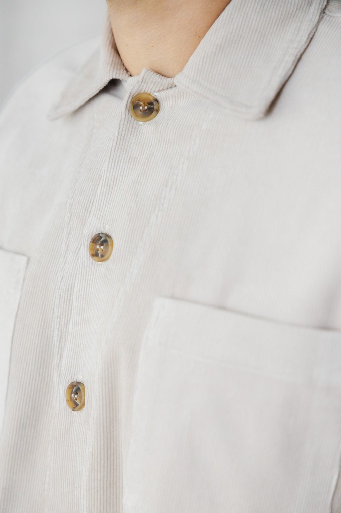 Bio-Baumwollcord Shaket Kalagi Beige from Jyoti - Fair Works
