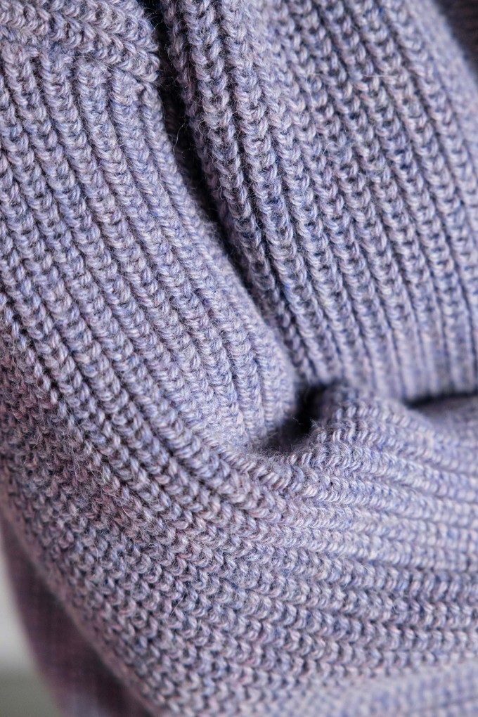 Baby-Alpaka Strickcardigan Betana Lila from Jyoti - Fair Works Baby-Alpaka Strickcardigan Betana Lila from Jyoti - Fair Works