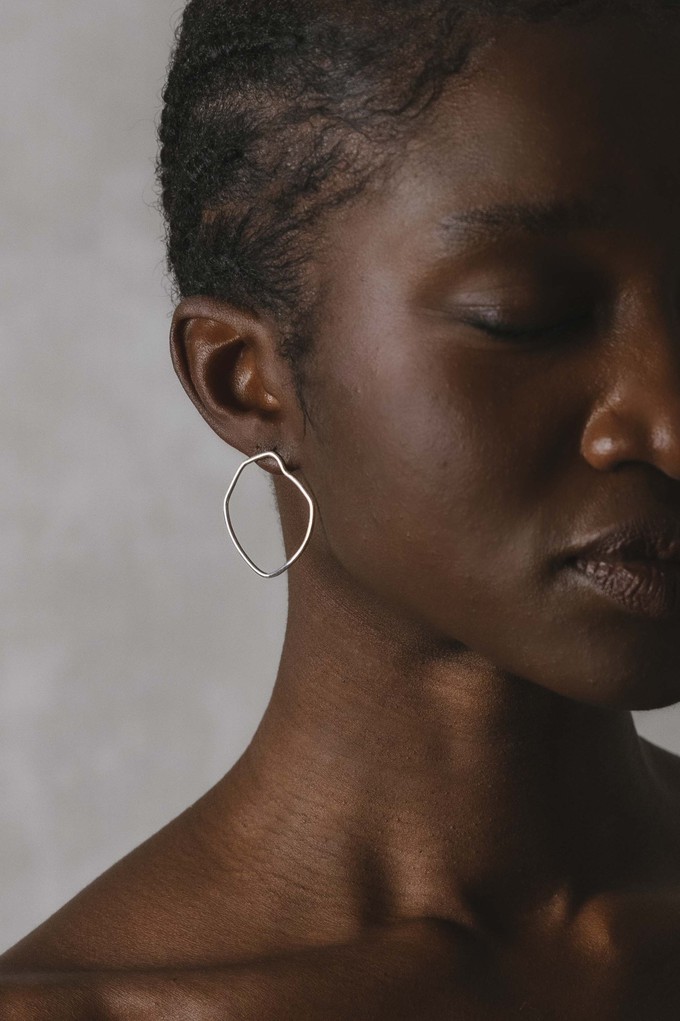 Ohrring Jaivik Messing from Jyoti - Fair Works