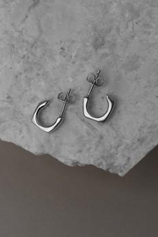 Ohrstecker Maani Silber via Jyoti - Fair Works