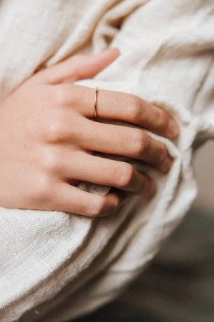 Ring Maalia Messing from Jyoti - Fair Works