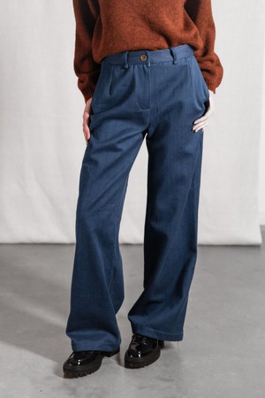 Bio-Baumwolldenim Hose Suhrutam Denim from Jyoti - Fair Works Bio-Baumwolldenim Hose Suhrutam Denim from Jyoti - Fair Works