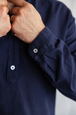 Baumwoll Tunika Tanu Blau from Jyoti - Fair Works