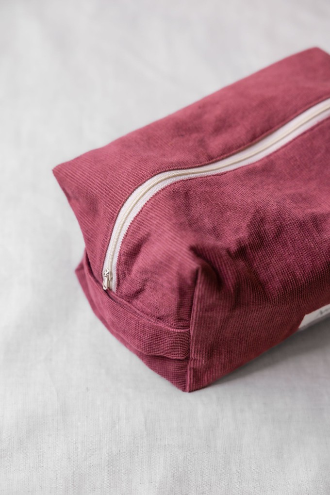 Baumwoll Kulturtasche Phavvaara Altrosa from Jyoti - Fair Works