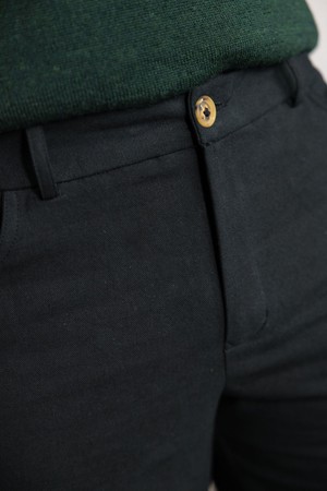 Bio-Baumwoll Hose Prakrit Schwarz from Jyoti - Fair Works