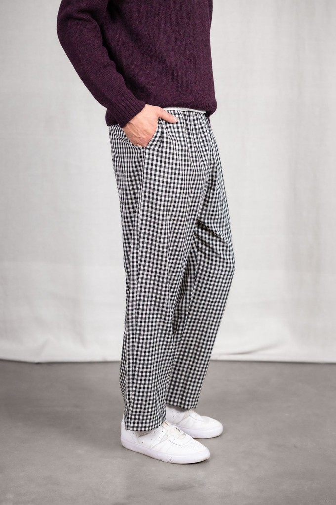 Bio-Baumwoll Hose Jhan Kariert from Jyoti - Fair Works