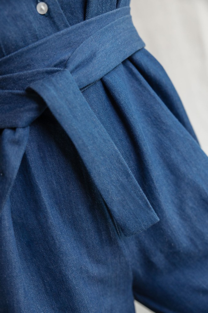 Bio-Baumwoll Jumpsuit Amrita Denim from Jyoti - Fair Works