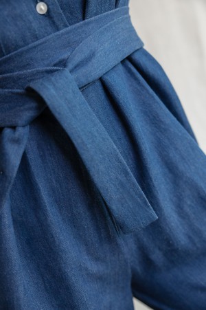 Bio-Baumwoll Jumpsuit Amrita Denim from Jyoti - Fair Works