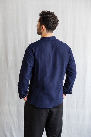 Baumwoll Tunika Tanu Blau from Jyoti - Fair Works