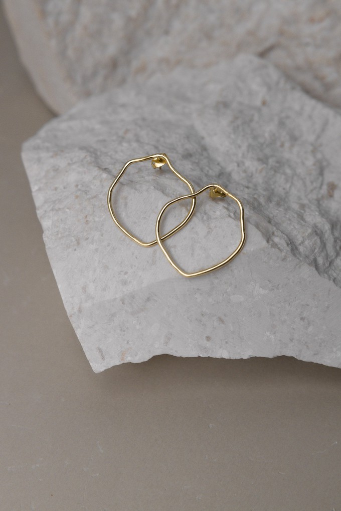 Ohrring Jaivik Messing from Jyoti - Fair Works