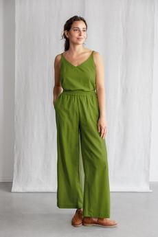 Bio-Baumwoll Hose Jayan Basilikum via Jyoti - Fair Works
