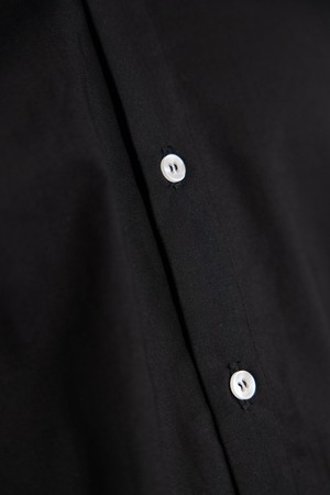 Bio-Baumwoll Hemd Nakshita Schwarz from Jyoti - Fair Works