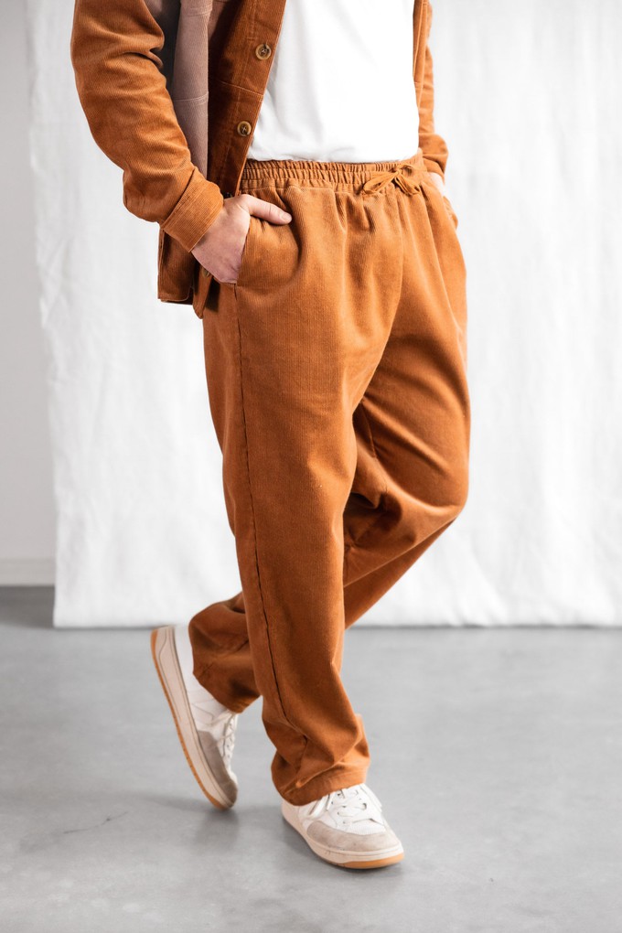 Bio-Baumwollcord Hose Jhan Zimt from Jyoti - Fair Works